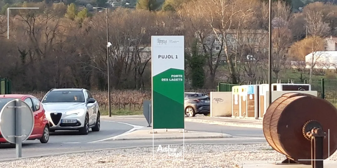 Terrain à louer en bail à construire - Très belle visibilité - ZA Le Pujol - Auriol