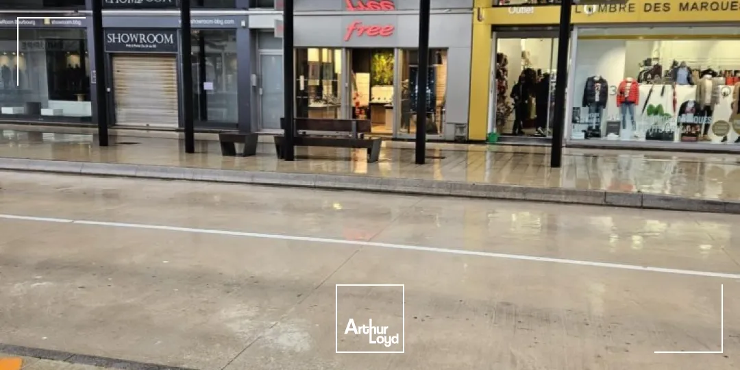 Local disponible via une cession de droit au bail dans le centre de Dunkerque. Opportunité rare! à ne pas manquer