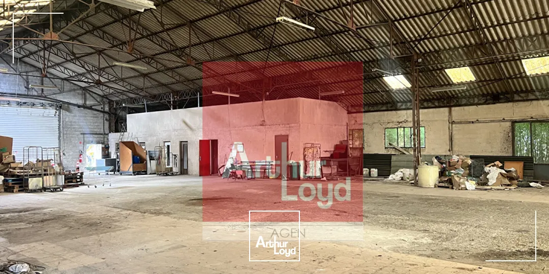 Local d'activité 2250 m² sur terrain 6650 m²