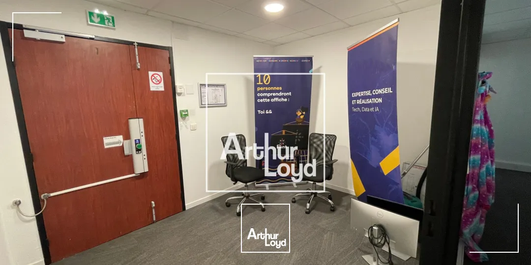 A LOUER - BUREAUX ESPRIT CAMPUS - PARC CLUB DU MILLENAIRE MONTPELLIER - GRAND PARKING