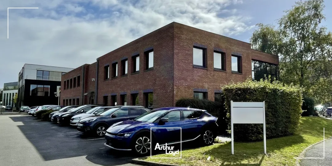 Parc Europe - Bureaux lumineux à louer - 190 m² fonctionnels avec parkings à Marcq-en-Baroeul