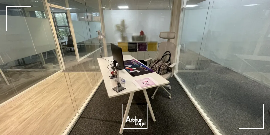 Parc Europe - Bureaux lumineux à louer - 190 m² fonctionnels avec parkings à Marcq-en-Baroeul