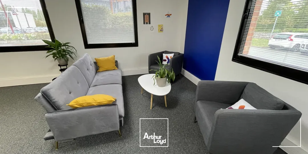 Parc Europe - Bureaux lumineux à louer - 190 m² fonctionnels avec parkings à Marcq-en-Baroeul