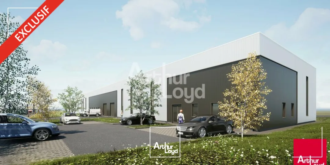 BOURGBARRE - CELLULES D'ACTIVITES A VENDRE - 2 276 M² DIVISIBLE