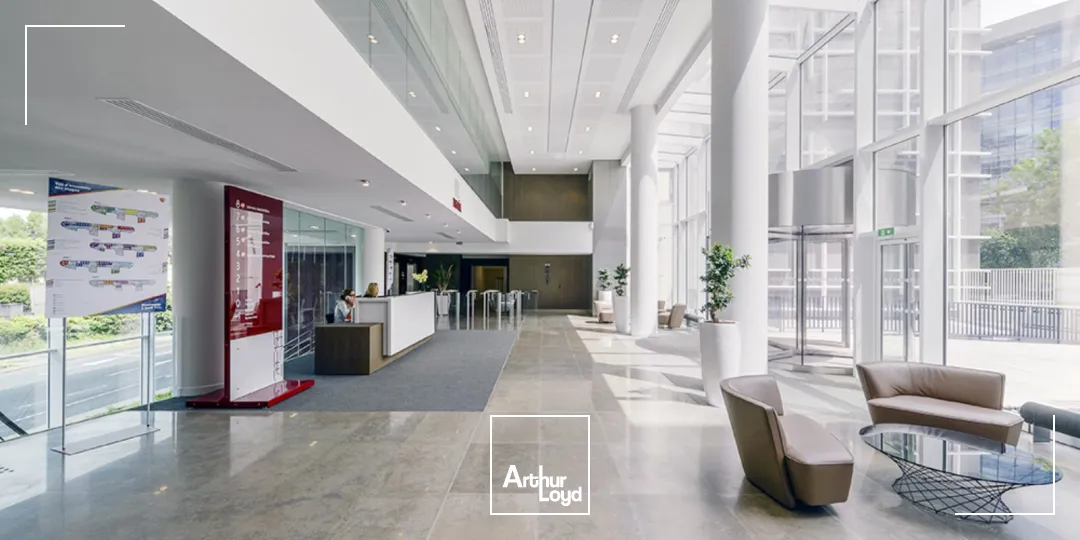 Mozaïk, bureaux lumineux et flexibles dans un immeuble de services, à Rueil sur Seine