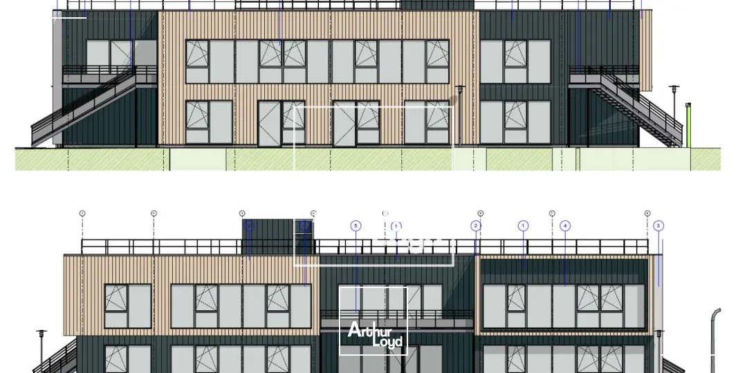 VEFA - BUREAUX NEUFS À LA VENTE - RAMONVILLE ST AGNE