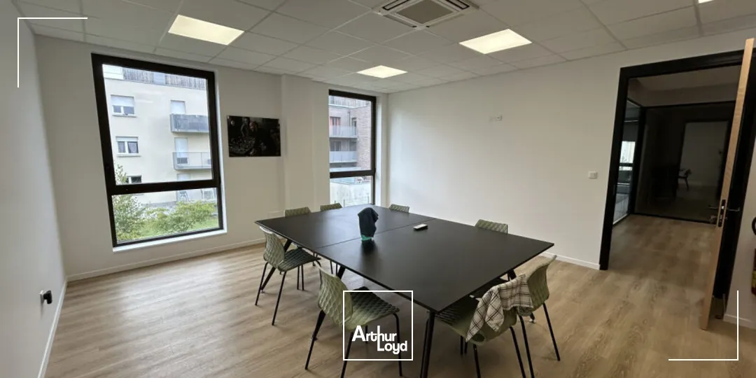 À louer - Plateau de bureaux de 193 m² modernes et lumineux au sud d'Amiens