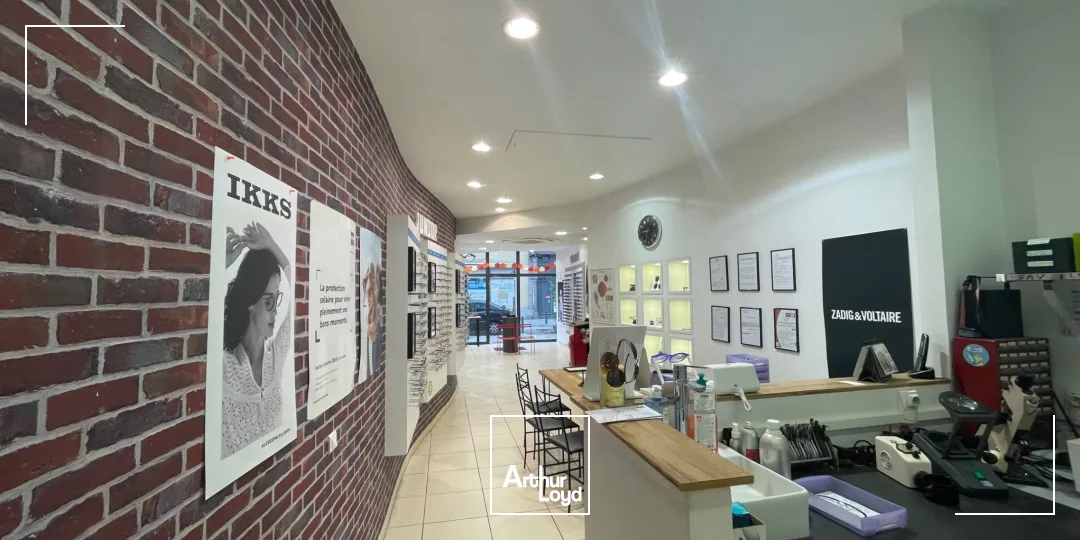 Local commercial à louer ou à vendre Roubaix - 160 m² sur axe passant à fort flux