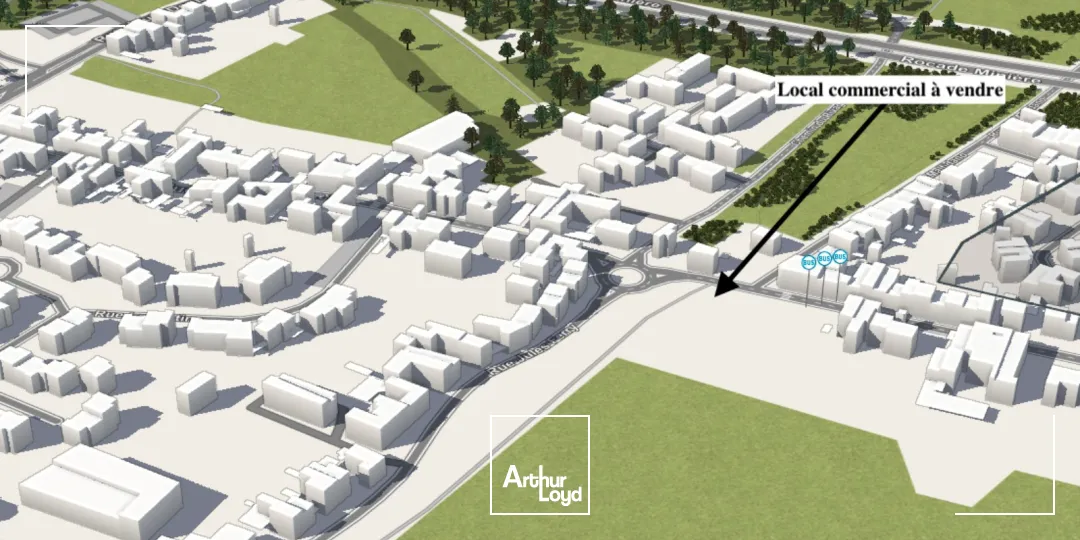 Local commercial à vendre - Opportunité rare au coeur de Noyelles-Godault