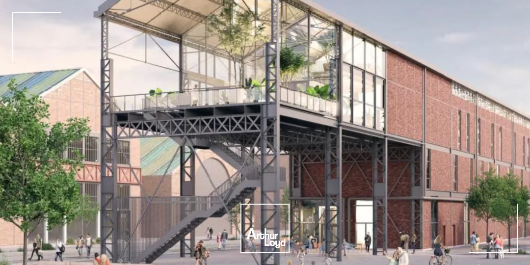 Locaux Commerciaux à Louer - Eco Quartier Fives Cail Lille