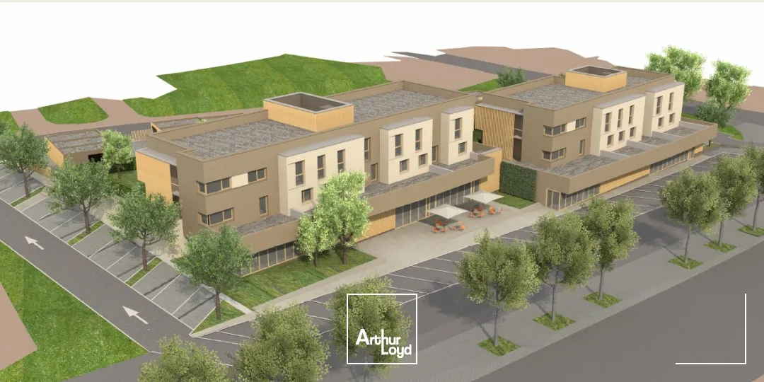 Neuf - En cours de construction - Local Commercial 200m2 sur rue ultra-passante
