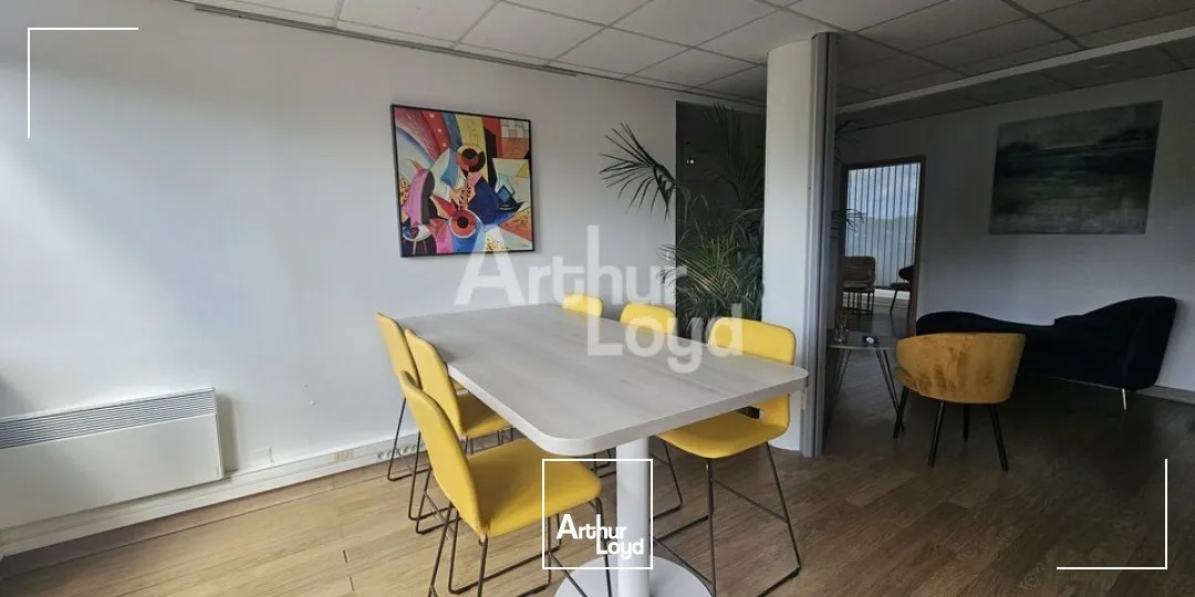 Angers Lac de Maine bureau individuel de 10 m² à louer, tout compris 