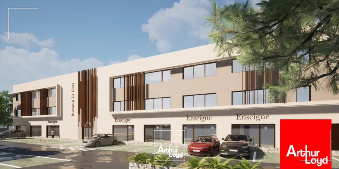 BUREAUX ET COMMERCES A VENDRE - CENTRE COMMERCIAL LE CRES