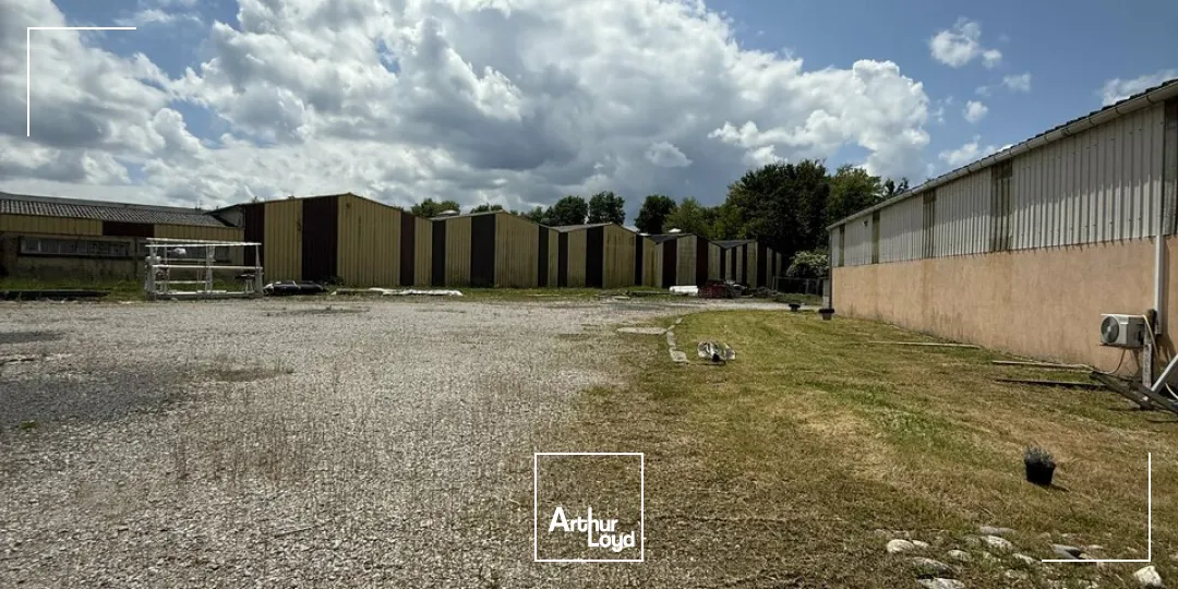 Bâtiment / local d'activité - Brive ouest / Zone de l'aérodrome - Grande cour 