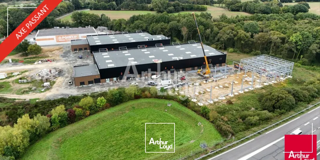 GOVEN - PARC D'ACTIVITES ECOPARK - CELLULES A L'ACHAT OU A LA LOCATION - DE 92 M² A 715 M²