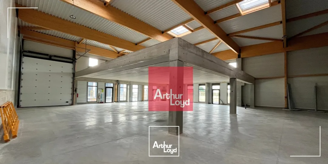 LOCAL NEUF - STOCKAGE + MEZZANINE -GALLARGUES A LOUER OU A VENDRE- 455 m2 + parking