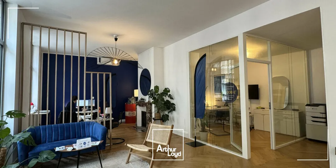 TOURS HYPERCENTRE BUREAUX A LOUER 76 M² PROXIMITE HALLES ET TRAMWAY