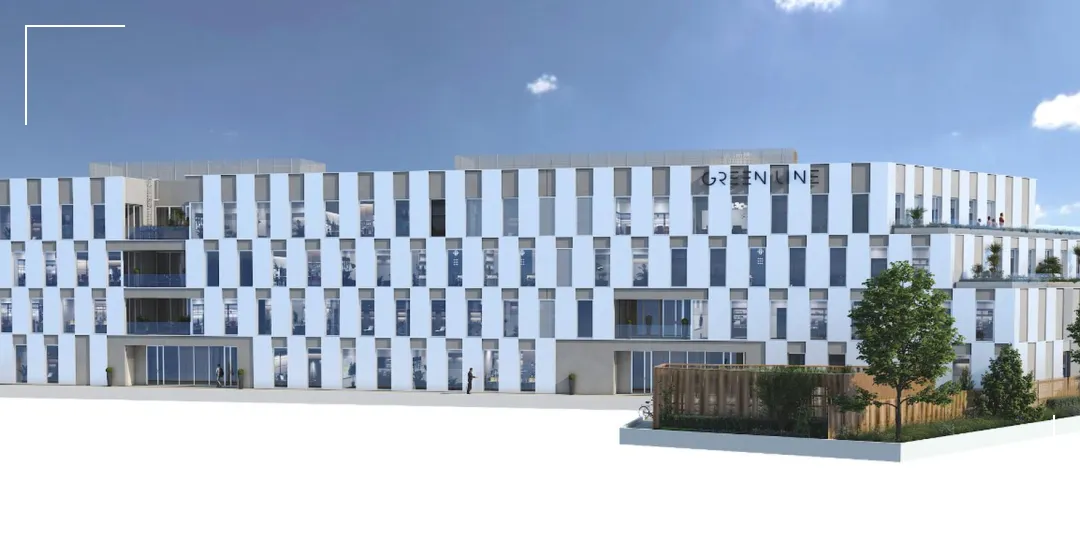 Bureaux neufs à louer au pied du métro - prestations haut de gamme