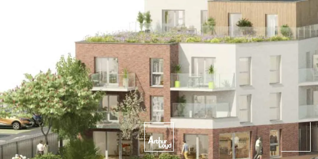 Local commercial neuf à vendre - Emplacement stratégique à LEERS proche zone Auchan