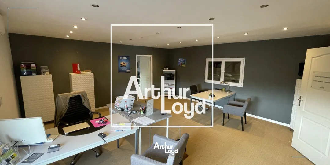 Rare ! Bureaux entre Narbonne et Lézignan-Corbières, le long de la RD6113