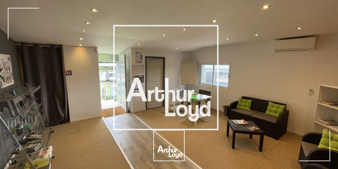 Rare ! Bureaux entre Narbonne et Lézignan-Corbières, le long de la RD6113