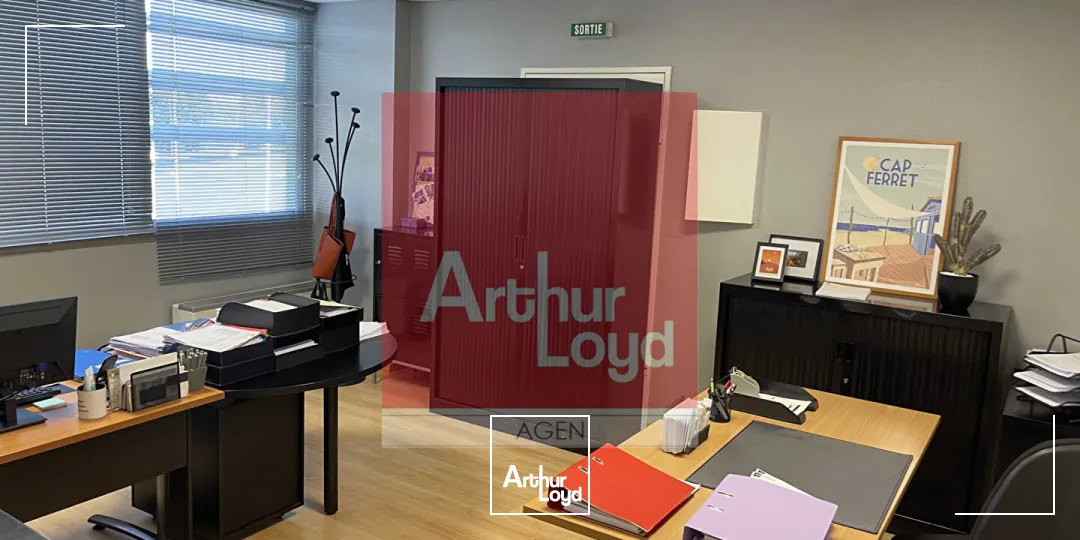 Bureaux proche sorties autoroute AGEN 195 m2