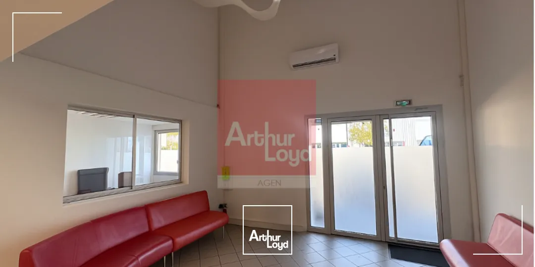 Bureaux à louer 400 m² - Emplacement stratégique sur axe majeur à Agen