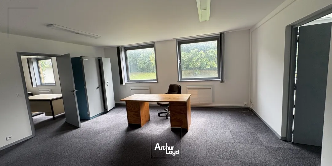 À louer : bureaux de 180 m² dans un cadre verdoyant et stratégique à Villeneuve d'Ascq