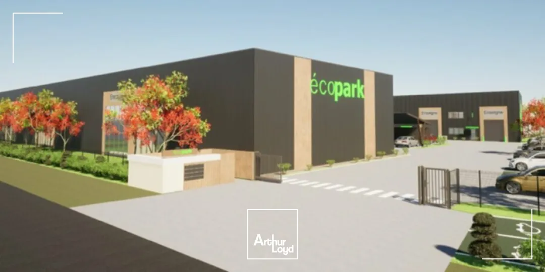 TOURS SUD EST ESVRES / INDRE A85 D943 - LOCAUX D'ACTIVITÉS 221 A 350 M² - PARKINGS