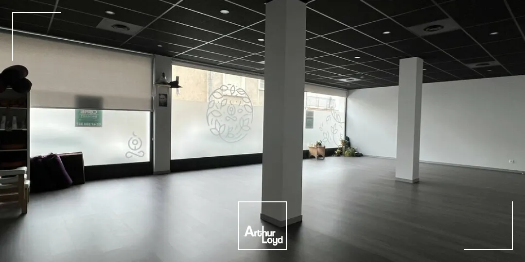 TOURS CENTRE MICHELET COMMERCE A LOUER 200 M² TRES BON ETAT ET VISIBILITE
