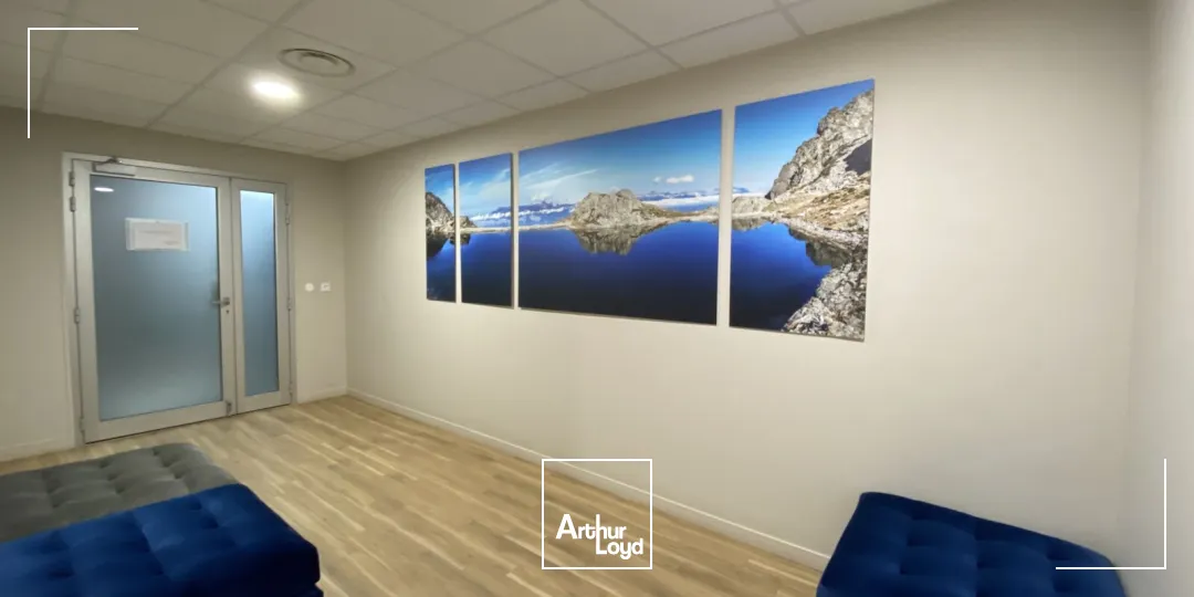 BUREAU A LOUER GRENOBLE EUROPOLE 78 M² PROCHE GARE