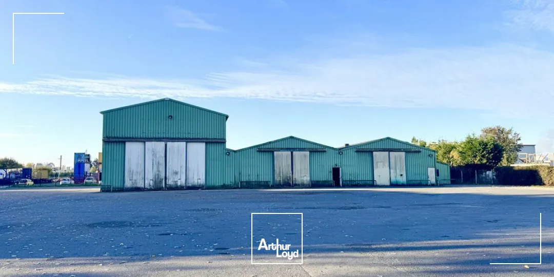 LE HAVRE ZI & PORTUAIRE - A LOUER - ENTREPÔT + TERRE PLEIN PL