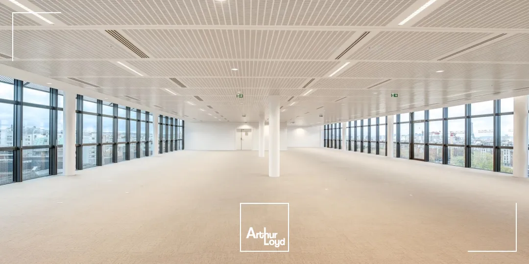 Bureaux rénovés à louer - prestations haut de gamme avec terrasses et jardins - MAGNETIK Paris 14 Porte d'Orléans