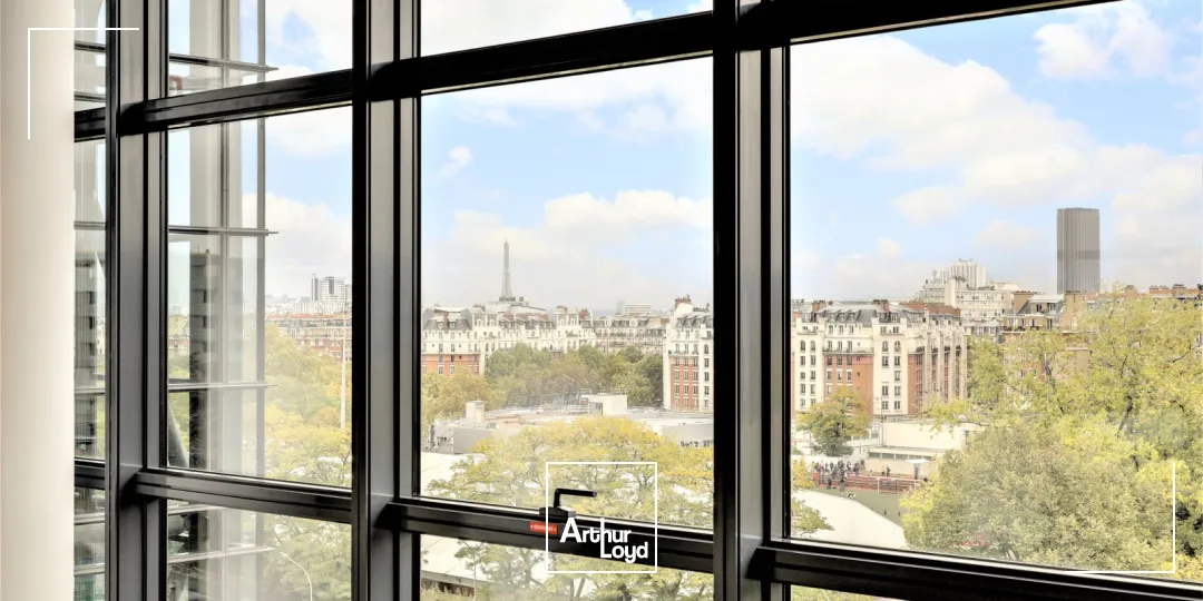Bureaux rénovés à louer - prestations haut de gamme avec terrasses et jardins - MAGNETIK Paris 14 Porte d'Orléans