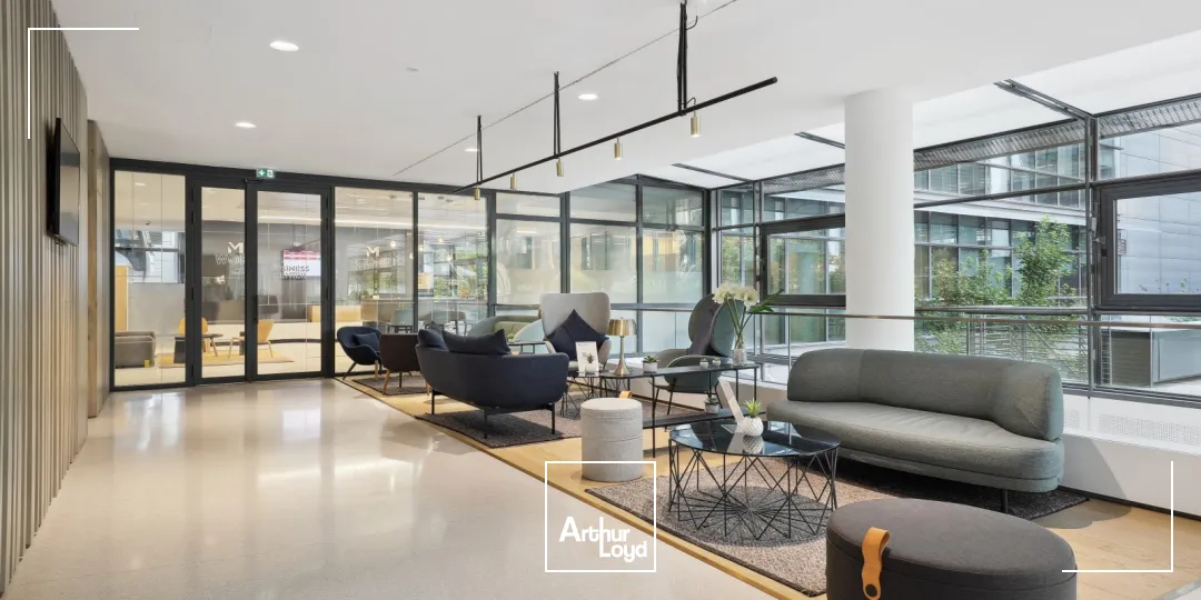 Bureaux rénovés à louer - prestations haut de gamme avec terrasses et jardins - MAGNETIK Paris 14 Porte d'Orléans