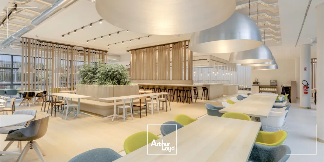 Bureaux rénovés à louer - prestations haut de gamme avec terrasses et jardins - MAGNETIK Paris 14 Porte d'Orléans