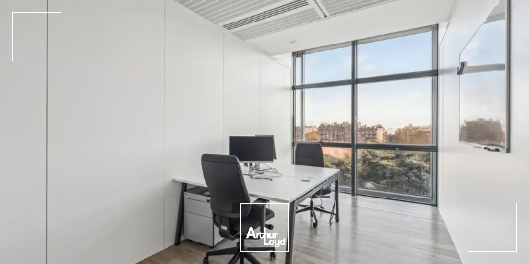 Bureaux rénovés à louer - prestations haut de gamme avec terrasses et jardins - MAGNETIK Paris 14 Porte d'Orléans