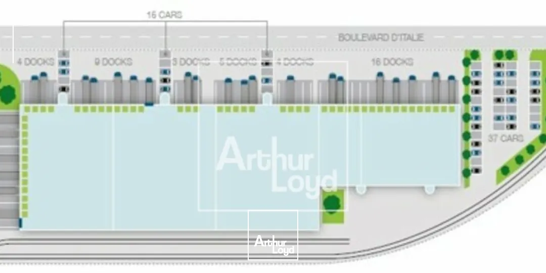 ZI GARONOR LIEUSAINT ENTREPOTS A LOUER