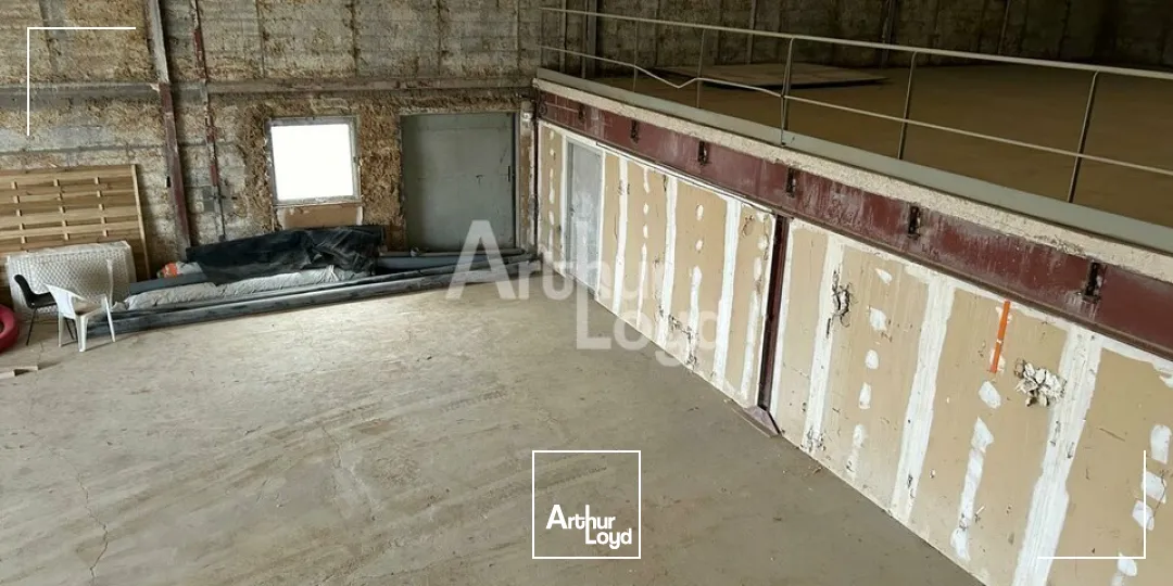 BLOIS - LOCATION LOCAL D'ACTIVITÉ DE 851 M² - ZONE INDUSTRIELLE NORD