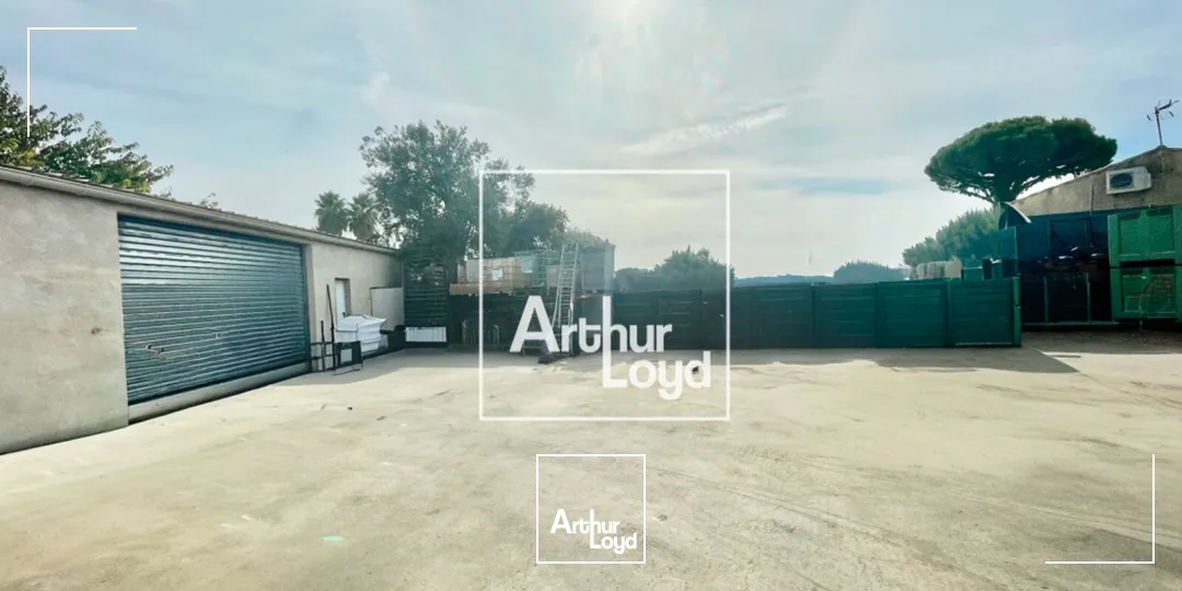Location local d'activité 110 m² - Accessibilité optimale et cour privative - Arthur Loyd Montpellier