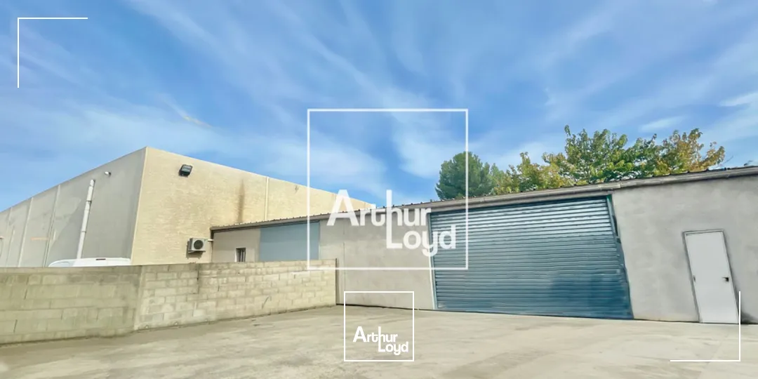 Location local d'activité 110 m² - Accessibilité optimale et cour privative - Arthur Loyd Montpellier
