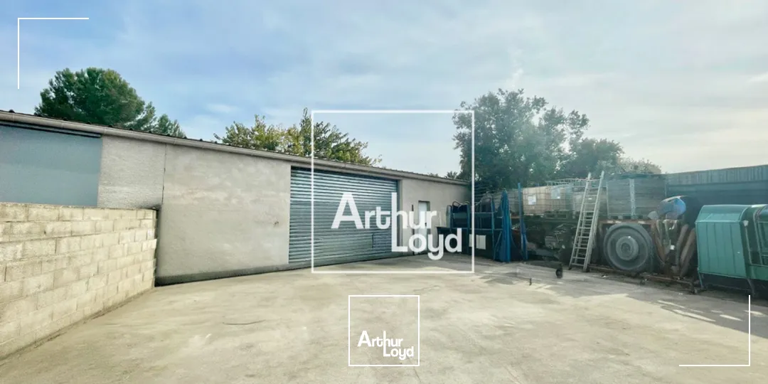 Location local d'activité 110 m² - Accessibilité optimale et cour privative - Arthur Loyd Montpellier