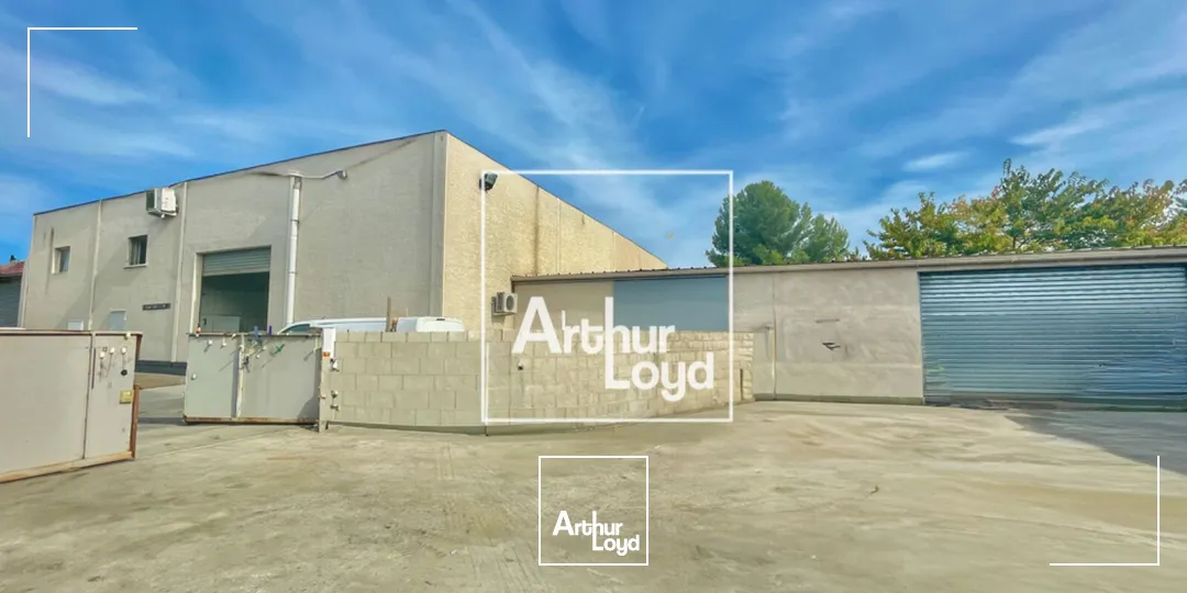 Location local d'activité 110 m² - Accessibilité optimale et cour privative - Arthur Loyd Montpellier
