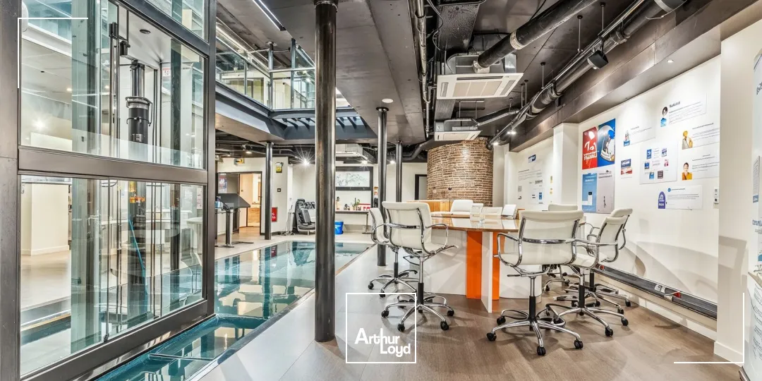 Bureaux indépendants rénovés - style industriel haut de gamme - Paris 10ème