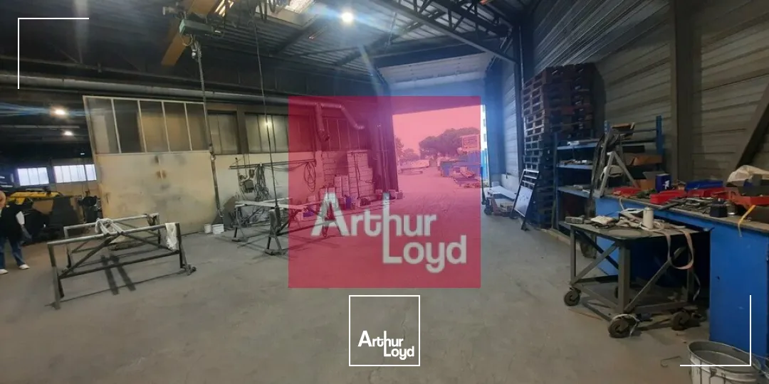 CLERMONT-FERRAND ZONE DU BREZET A LOUER LOCAL ACTIVITE 846 M²- BATIMENT INDEPENDANT