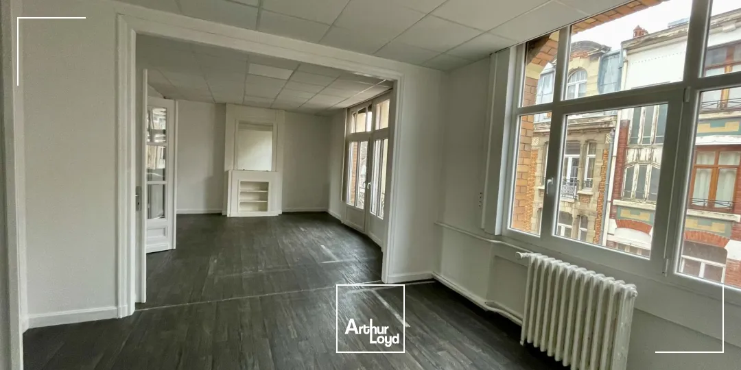 Location bureaux Lille Centre - 85 m² et 100 m² - Quartier République Beaux-Arts