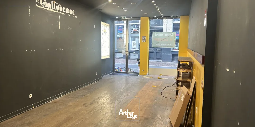 Local commercial à louer - Emplacement n°1 au coeur du centre-ville de Lille, rue piétonne très fréquentée