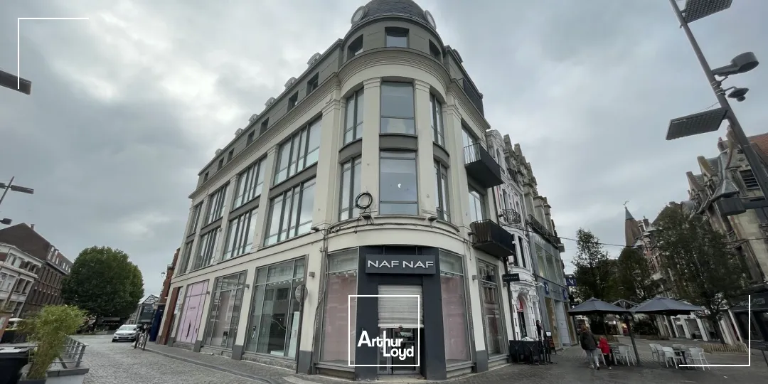 EMPLACEMENT PRIME A LOUER EN COEUR DE VILLE DE BETHUNE (300m2!)