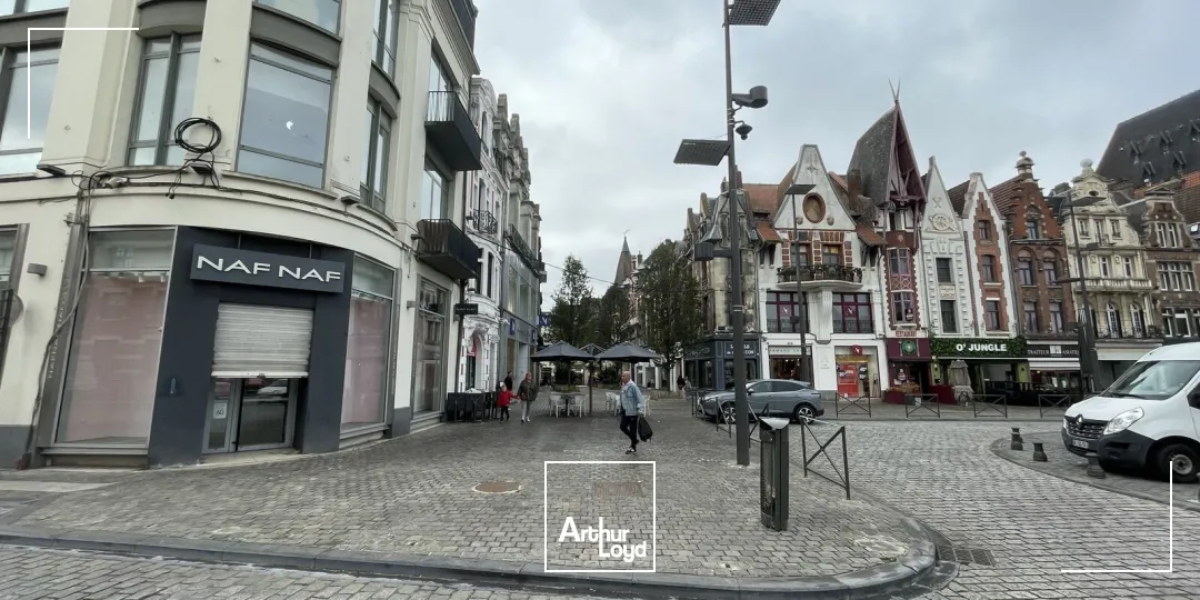 EMPLACEMENT PRIME A LOUER EN COEUR DE VILLE DE BETHUNE (300m2!)