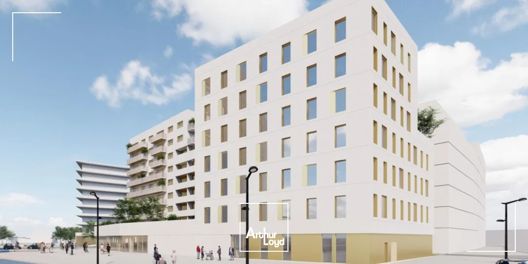 INTERIVES - IMMEUBLE NEUF MIXTE BUREAUX / COMMERCE - 3 591 M2 À LA LOCATION (2ème SEMESTRE 2027)